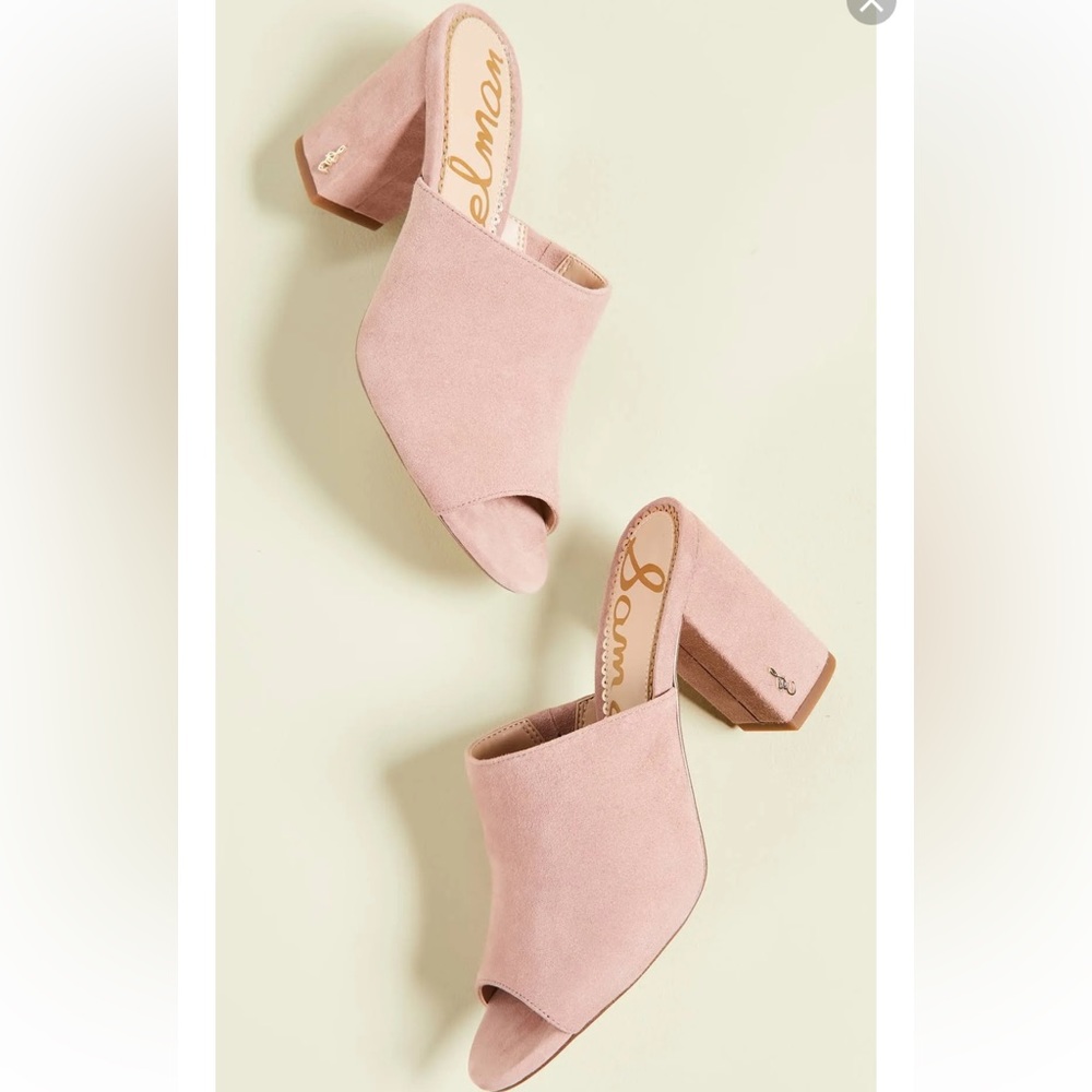 Sam Edelman Orlie (Cameo Pink Suede Leather) Women's Shoes size 6.5